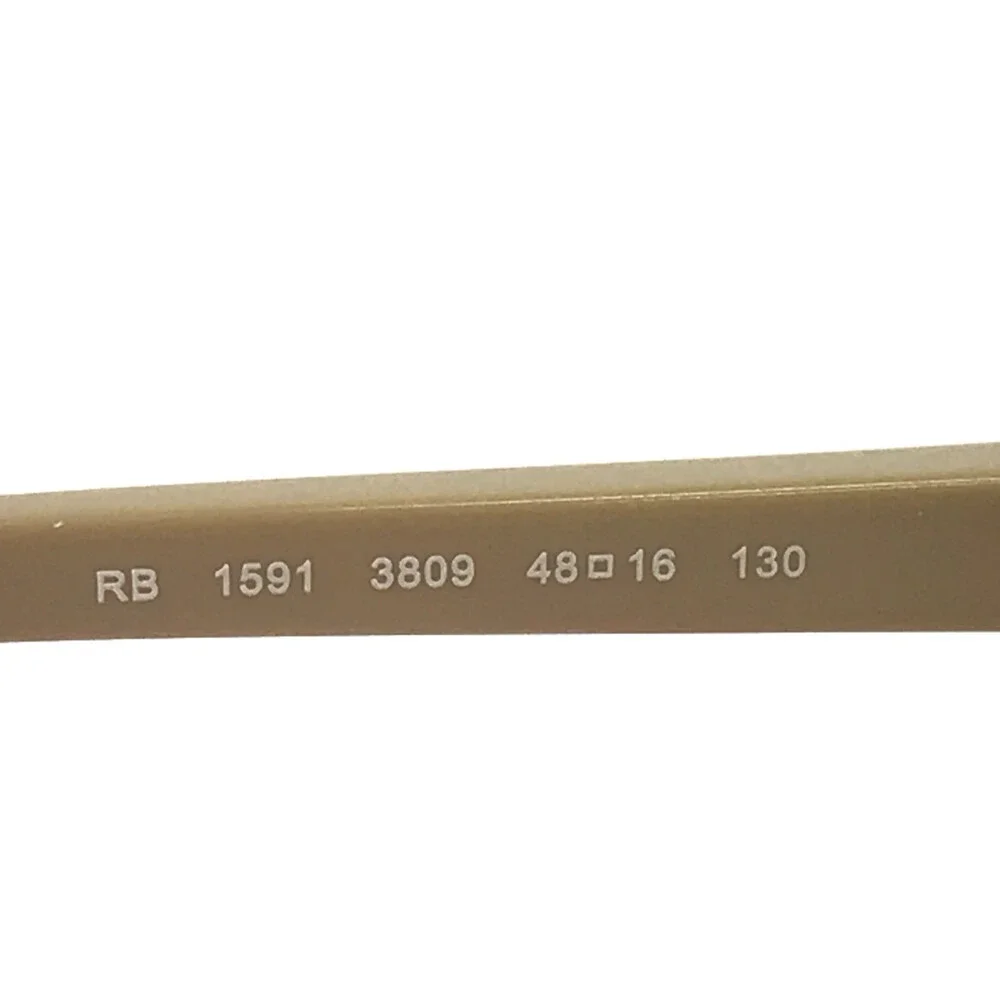Ray-Ban Kids Eyeglasses Frame RY1591 3809 Nude Clear Cat Eye Full Rim 48-16-130